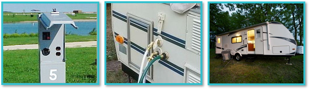 RV and Camper Hook-up Services throughout Mitchell County Kansas.