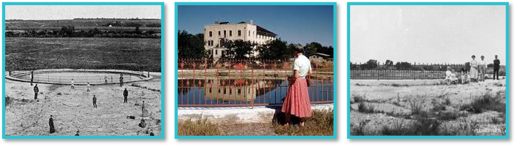 One image of 3 old photos of Waconda Springs located in Mitchell County Kansas and the namesake of Waconda Lake.