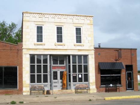 Photo of Tipton's Heritage Museum building front.