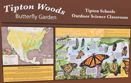 Butterfly Garden, Tipton Woods Recreation Trail, Tipton, Kansas